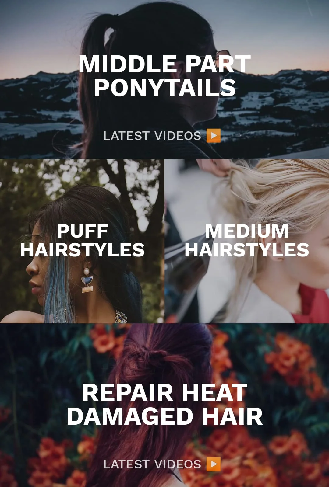 Hairstyles for your face Screenshot 2
