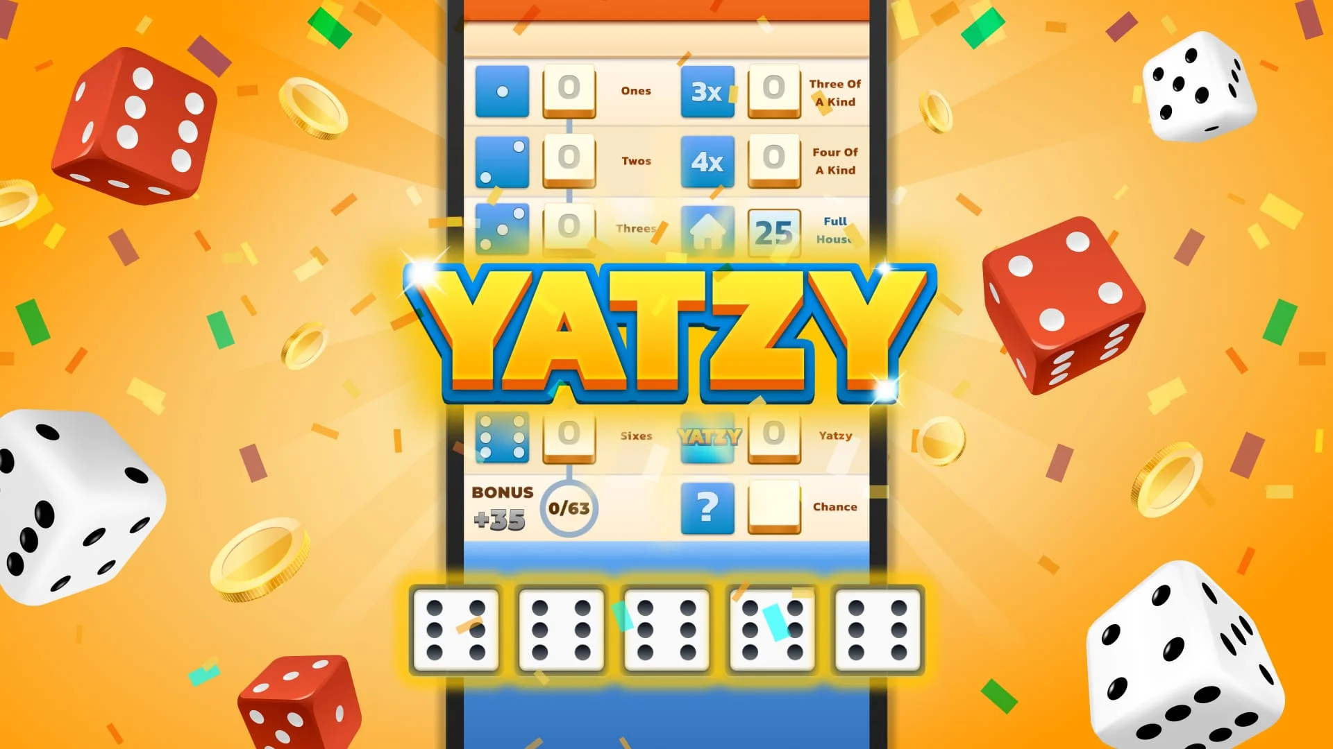 Yatzy - Fun Classic Dice Game Screenshot 1