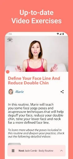 Faceauty: Face Yoga Exercise Screenshot 3