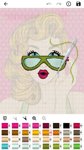 Cross Stitch Joy Screenshot 1