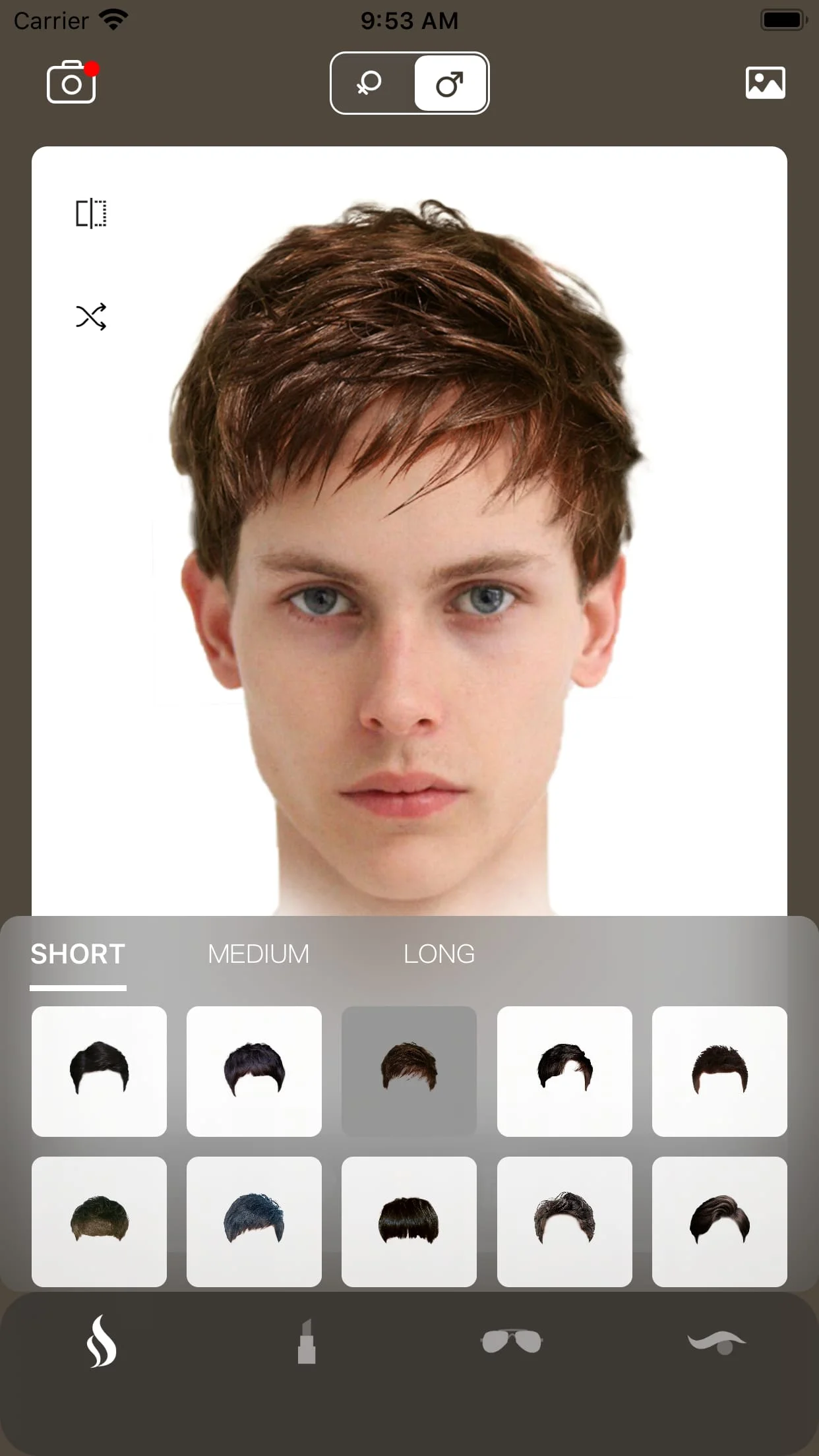 Hairstyle Try On AI・Bangs・Wigs Screenshot 3