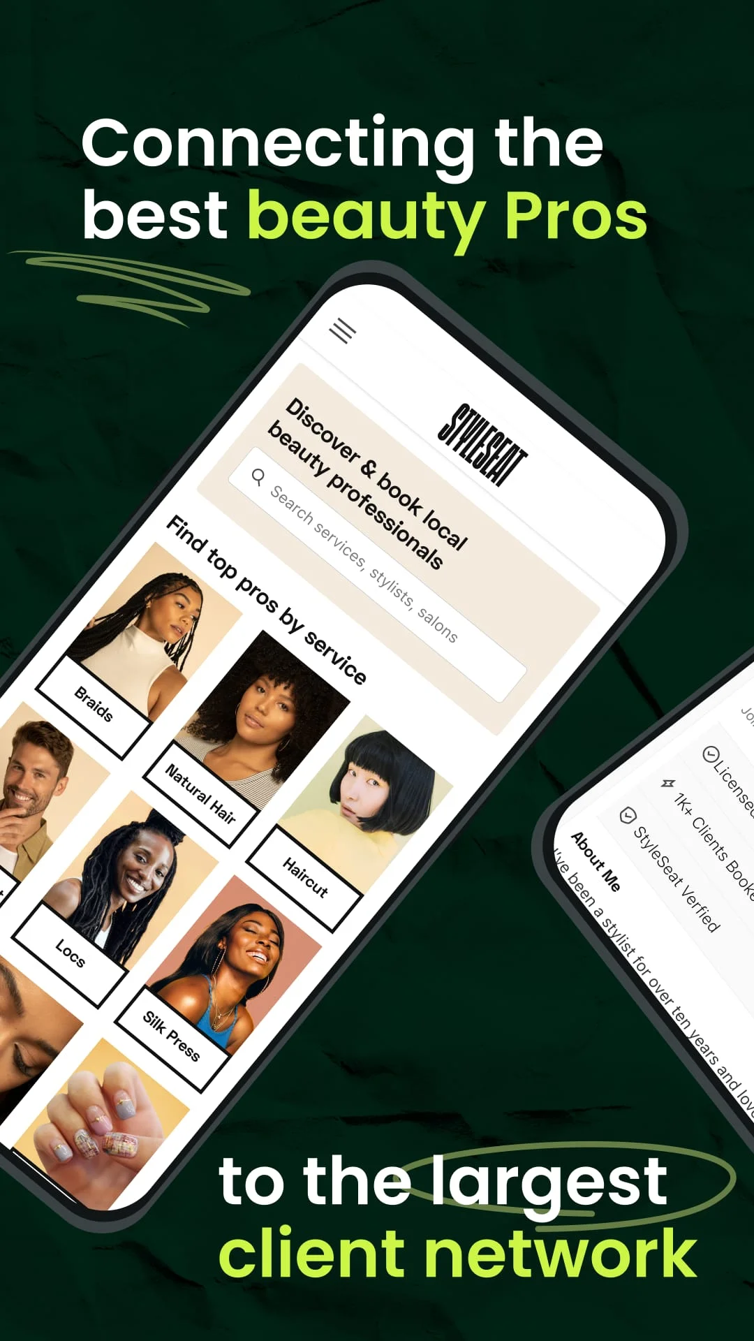 StyleSeat: Book Hair & Beauty Screenshot 1