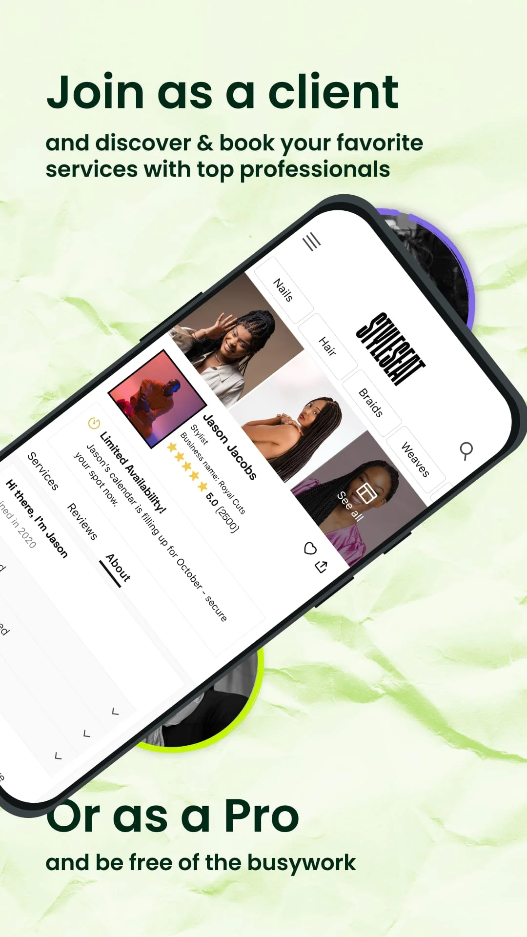 StyleSeat: Book Hair & Beauty Screenshot 2