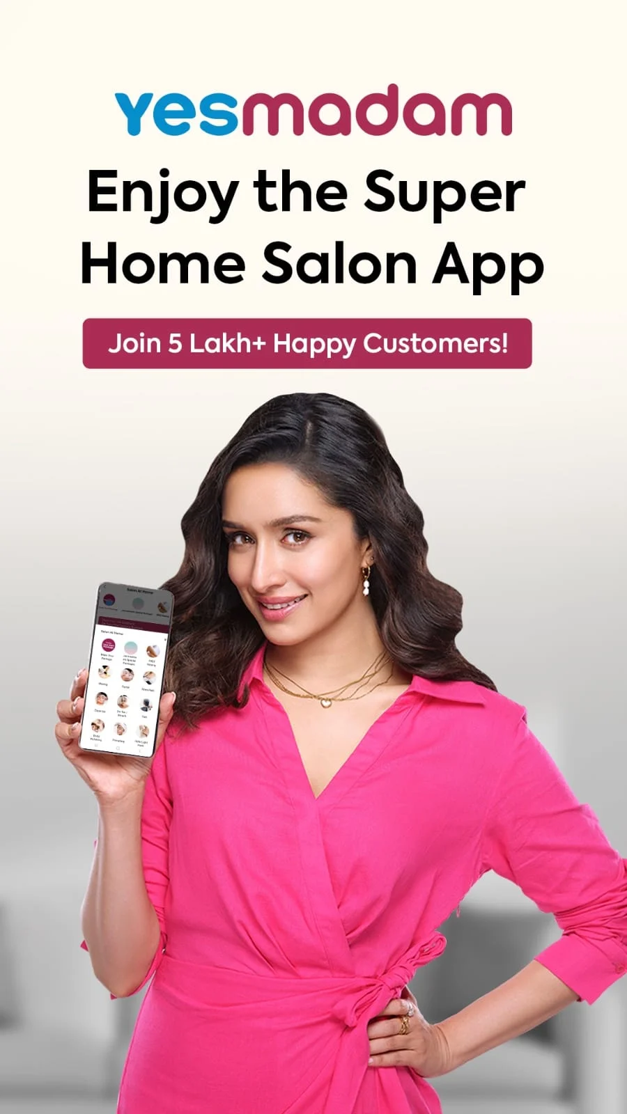 Yes Madam - Salon at Home Screenshot 1