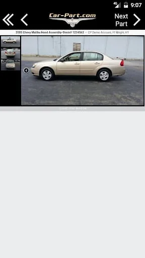 Car-Part.com Used Auto Parts Screenshot 3