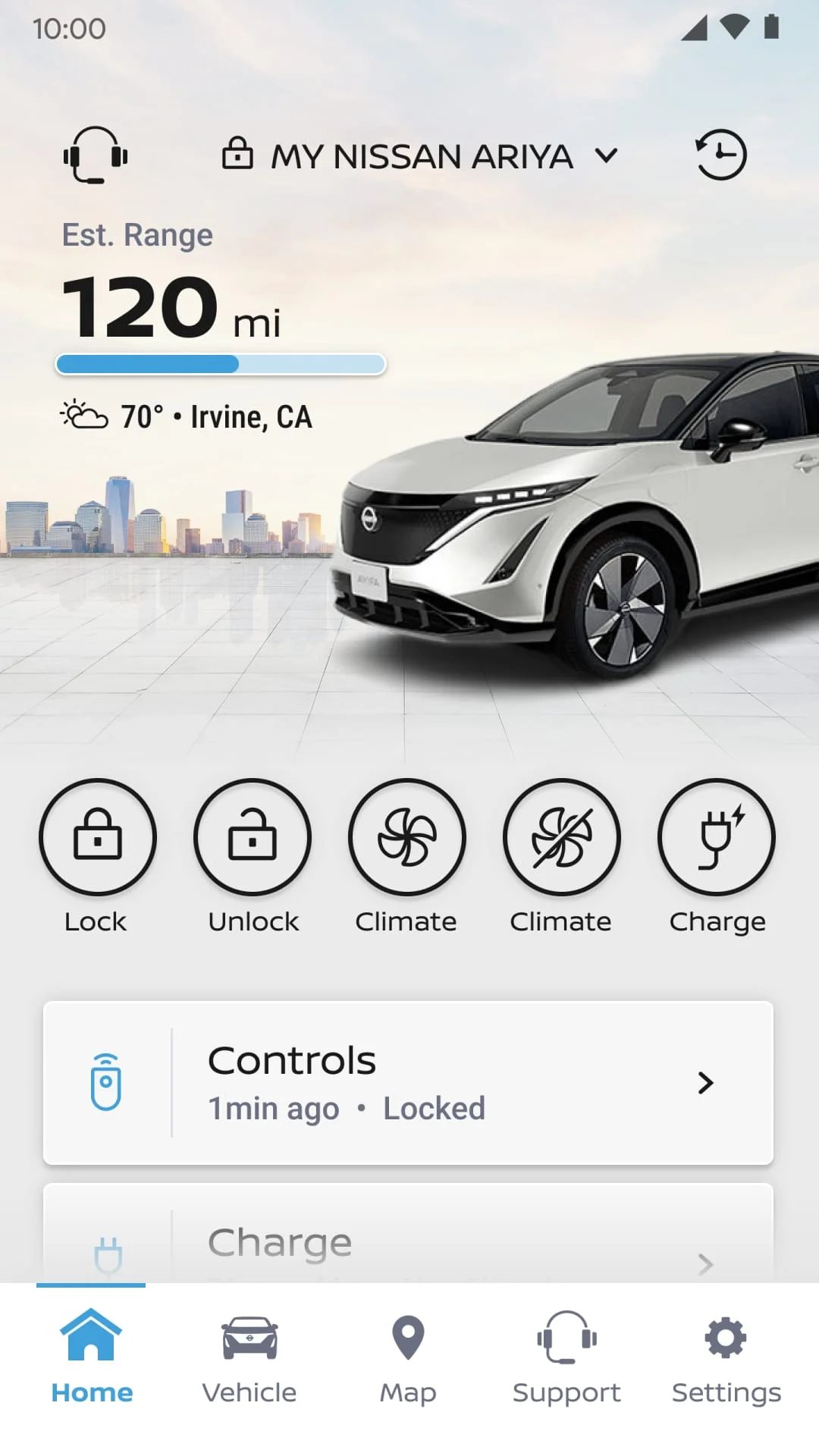 MyNISSAN® Screenshot 1