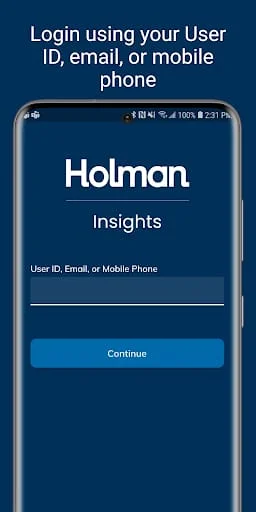 Holman Insights Screenshot 1