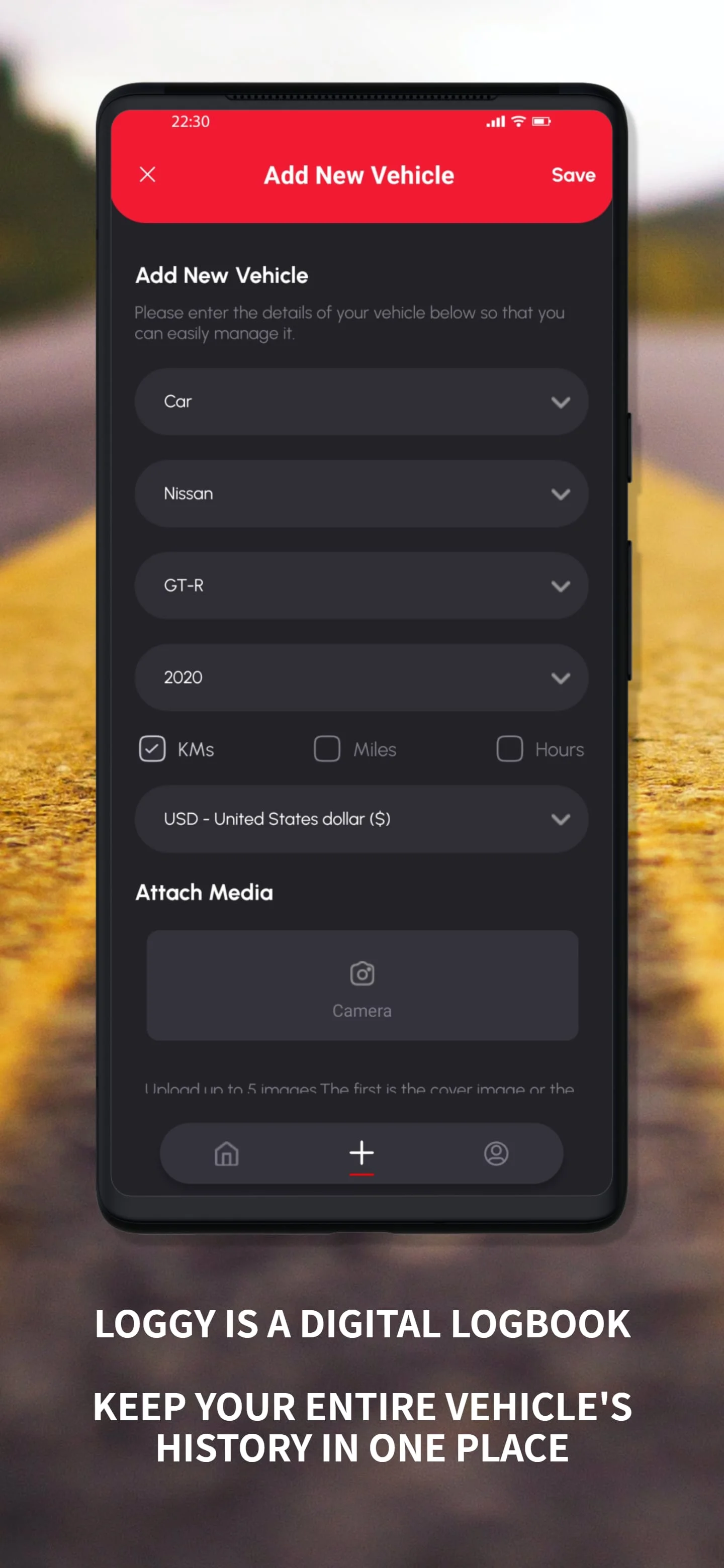 Loggy: Car maintenance log app Screenshot 4