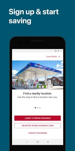 MyIRVING Screenshot 2
