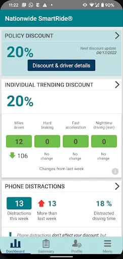 Nationwide SmartRide® Screenshot 1