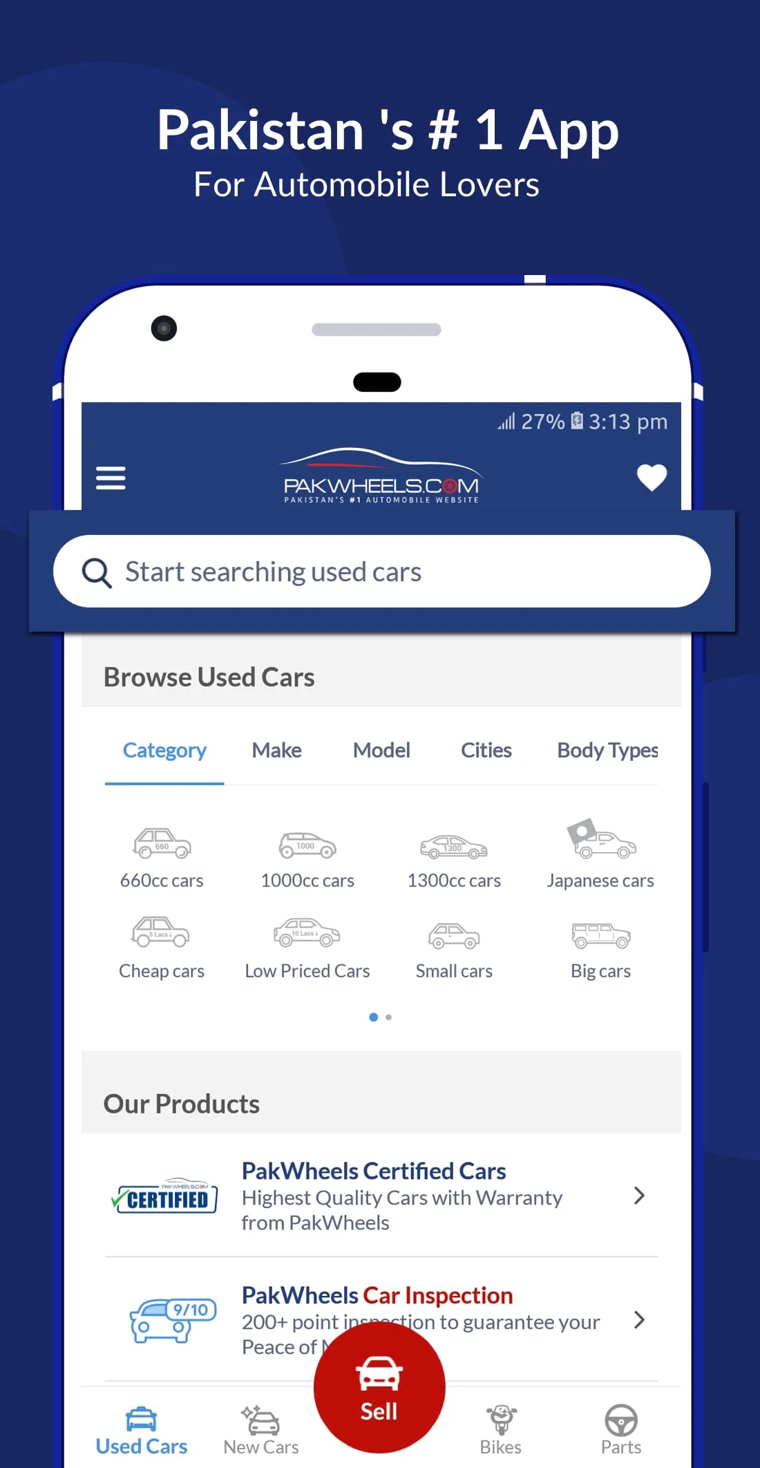 PakWheels: Buy & Sell Cars Screenshot 1