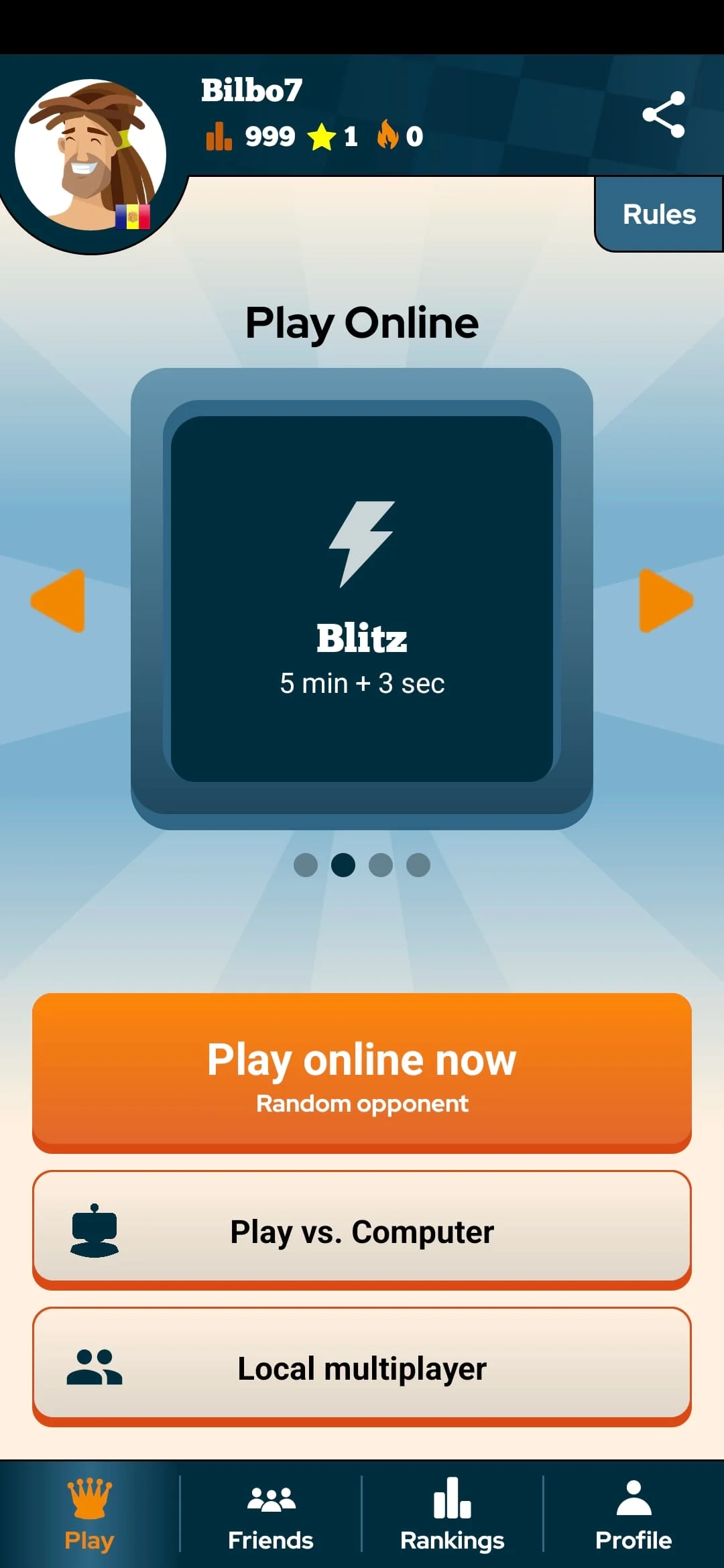 Chess Online - Duel friends! Screenshot 1