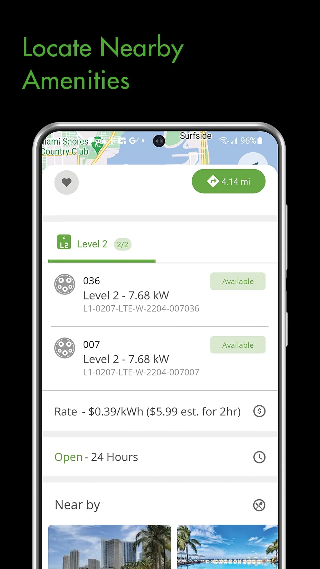 Blink Charging Mobile App Screenshot 3