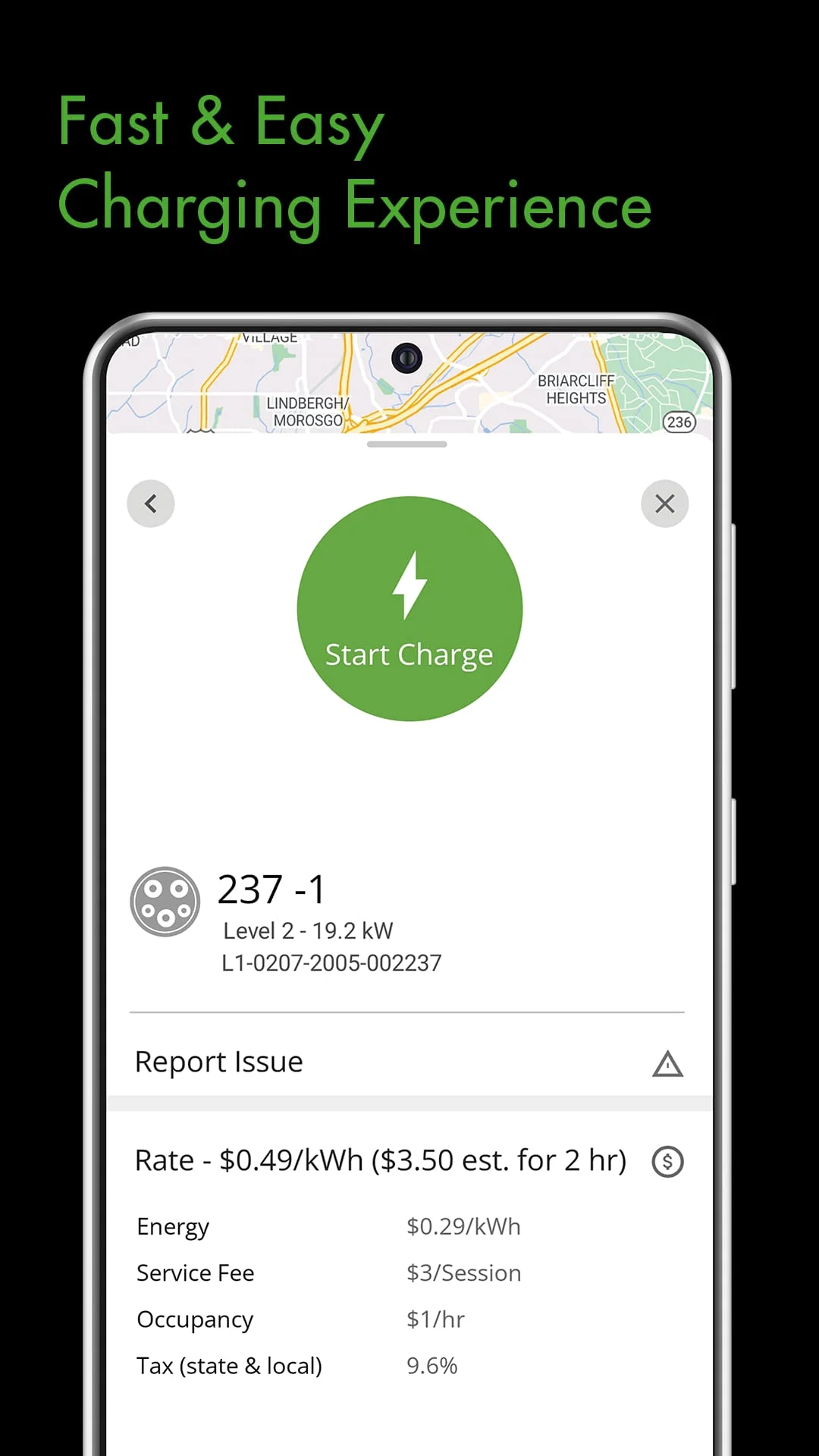 Blink Charging Mobile App Screenshot 4