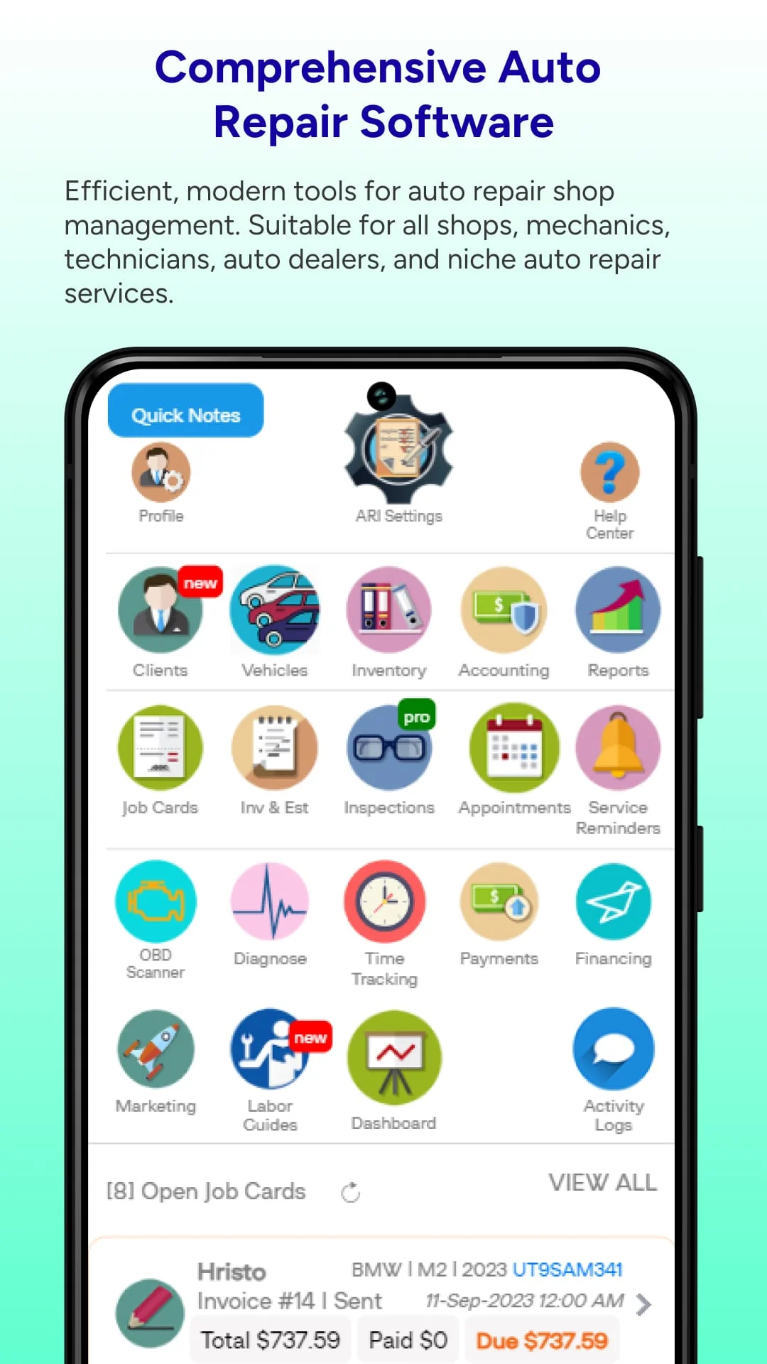 ARI (Auto Repair Software) Screenshot 1