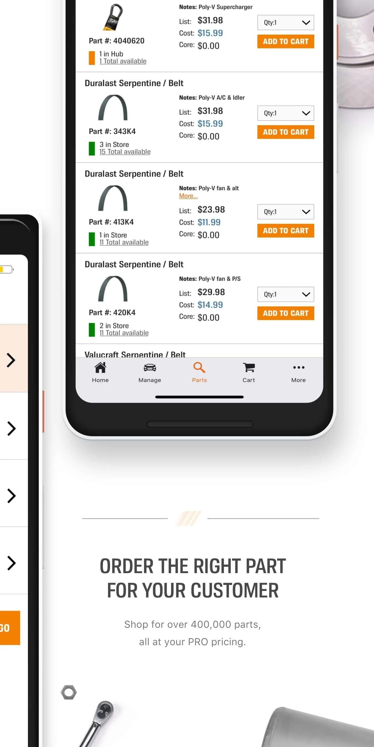AutoZonePro Mobile Screenshot 2