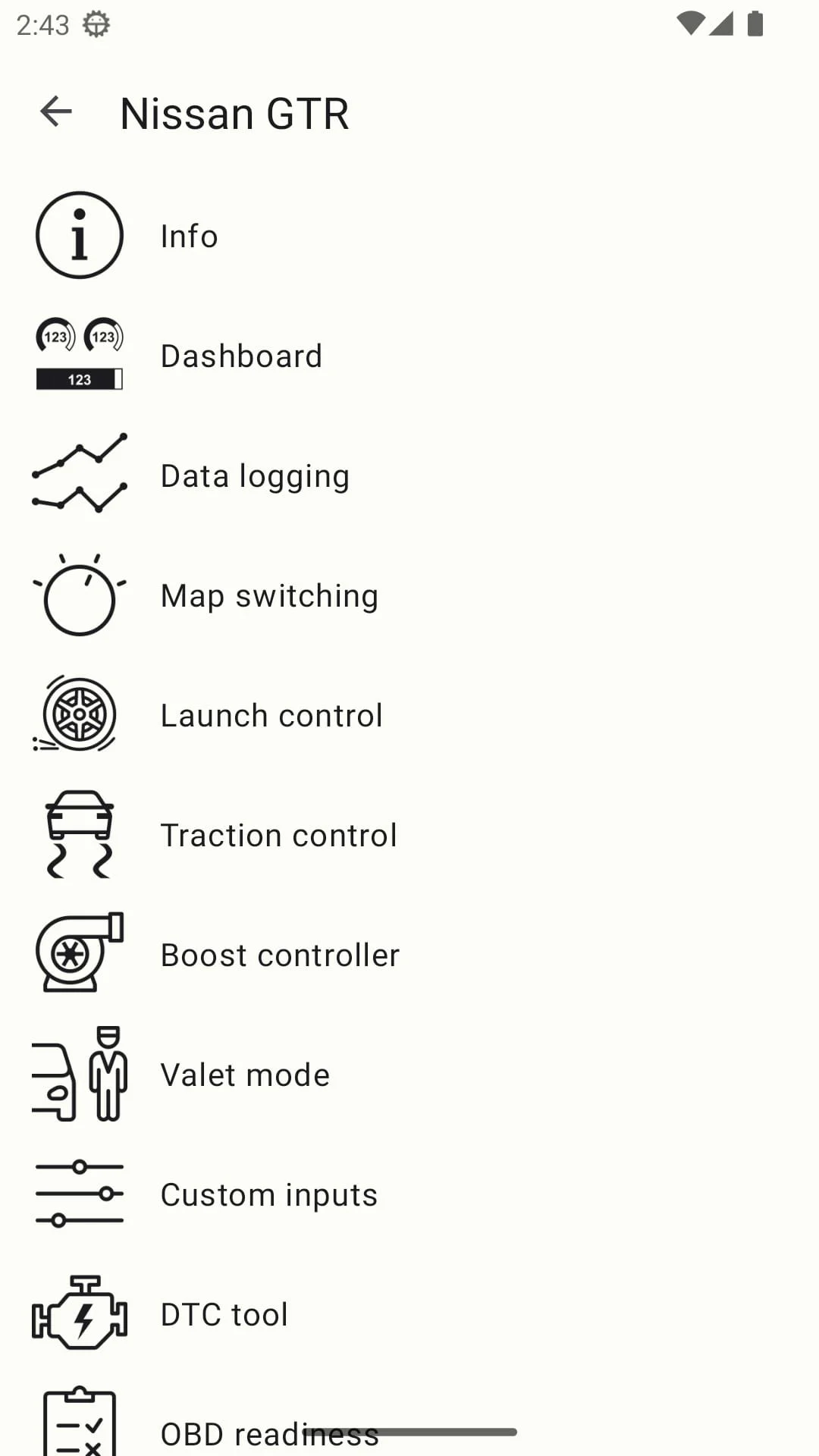 ECU Connect Screenshot 2