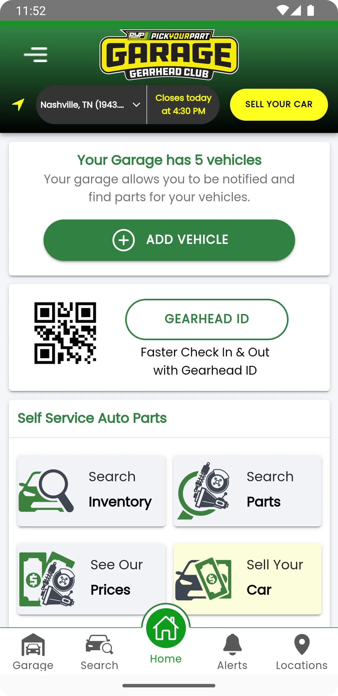Pick Your Part Garage Screenshot 1