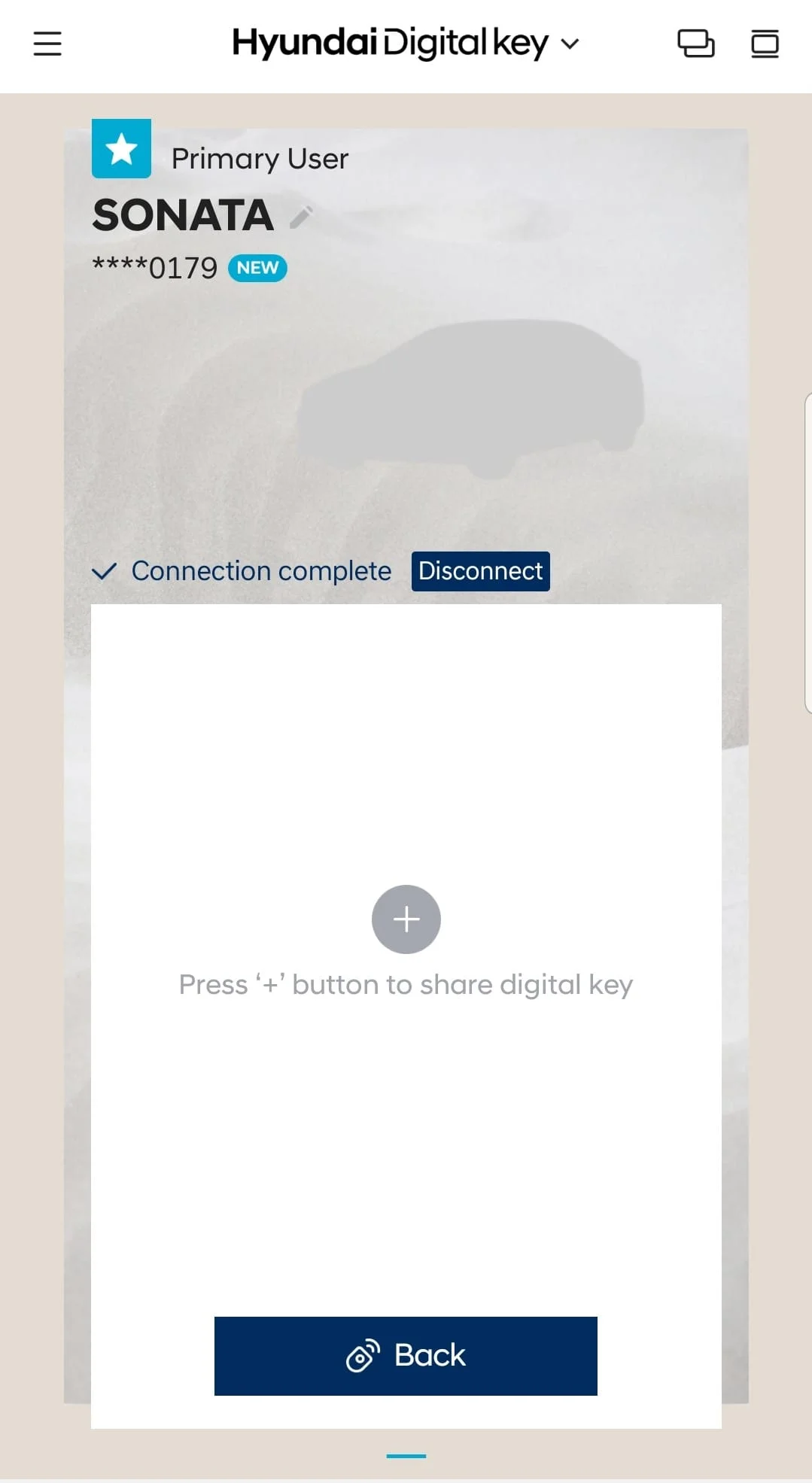 Hyundai Digital Key Screenshot 2