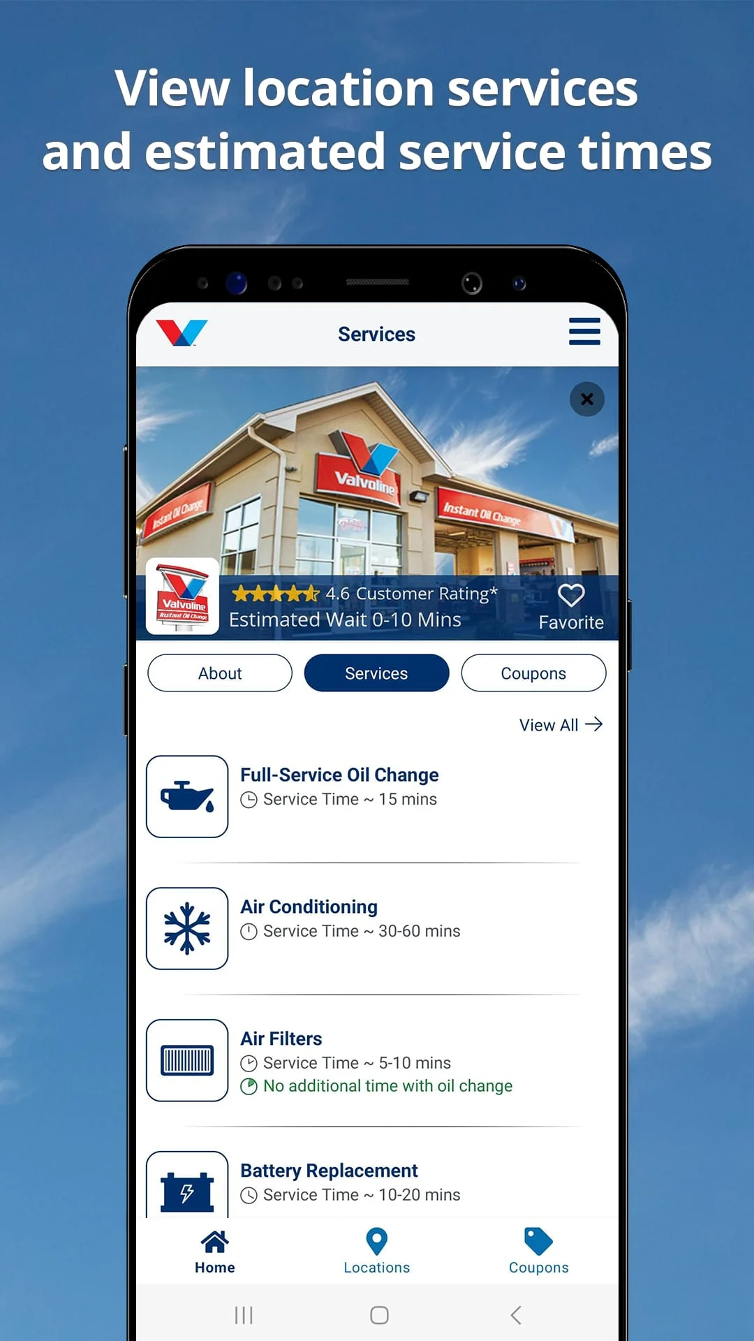 Valvoline Instant Oil Change Screenshot 4
