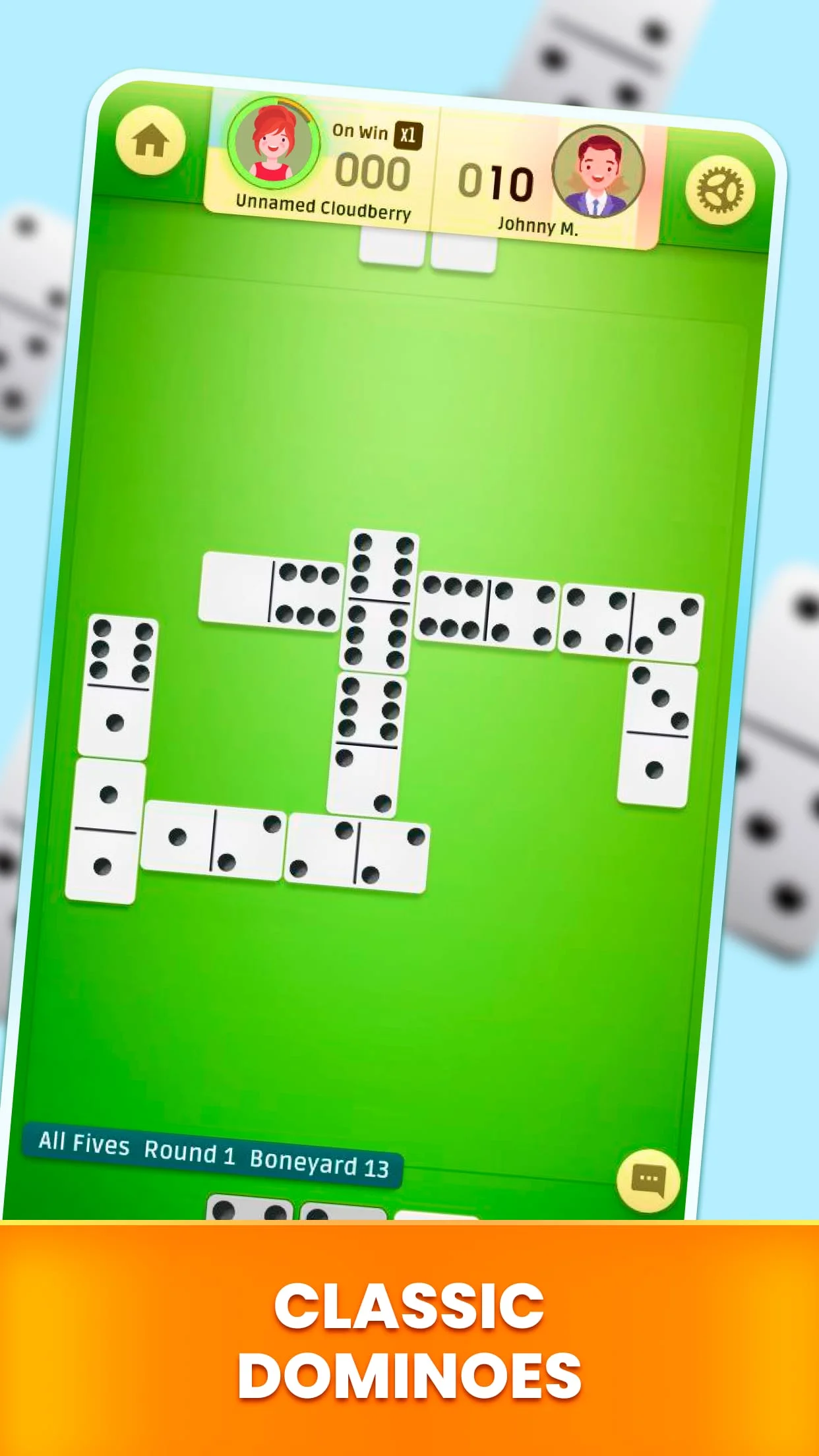 Dominoes: Classic Dominos Game Screenshot 1
