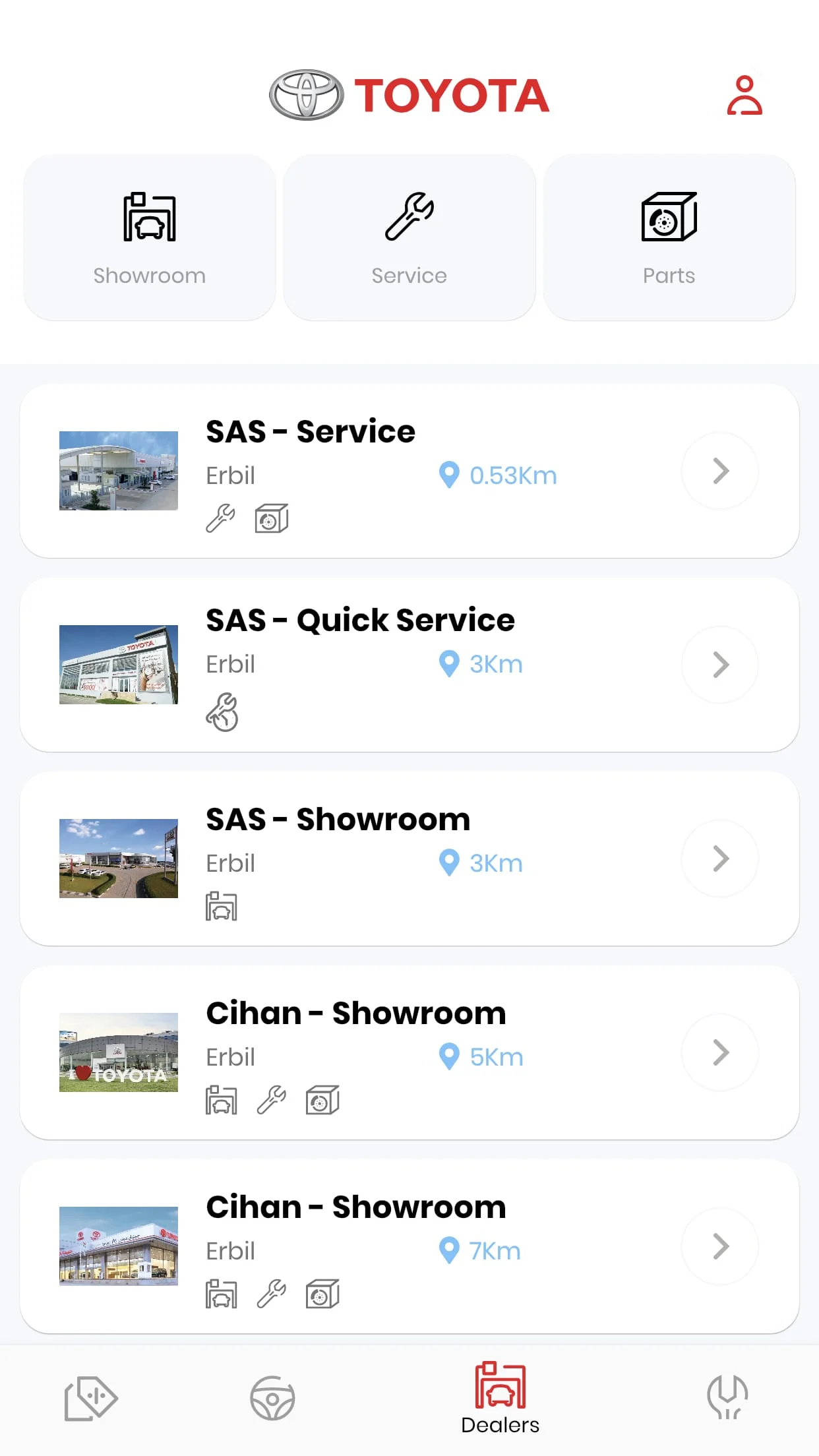 Toyota Iraq Screenshot 2