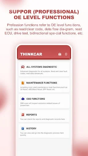 ThinkCar pro Screenshot 1
