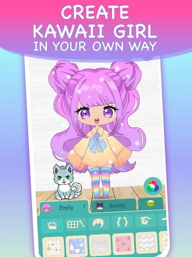 Chibi Dress Up Games for Girls Screenshot 2