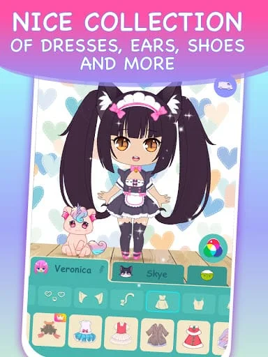 Chibi Dress Up Games for Girls Screenshot 3