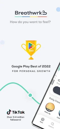 Breathwrk: Breathing Exercises Screenshot 1