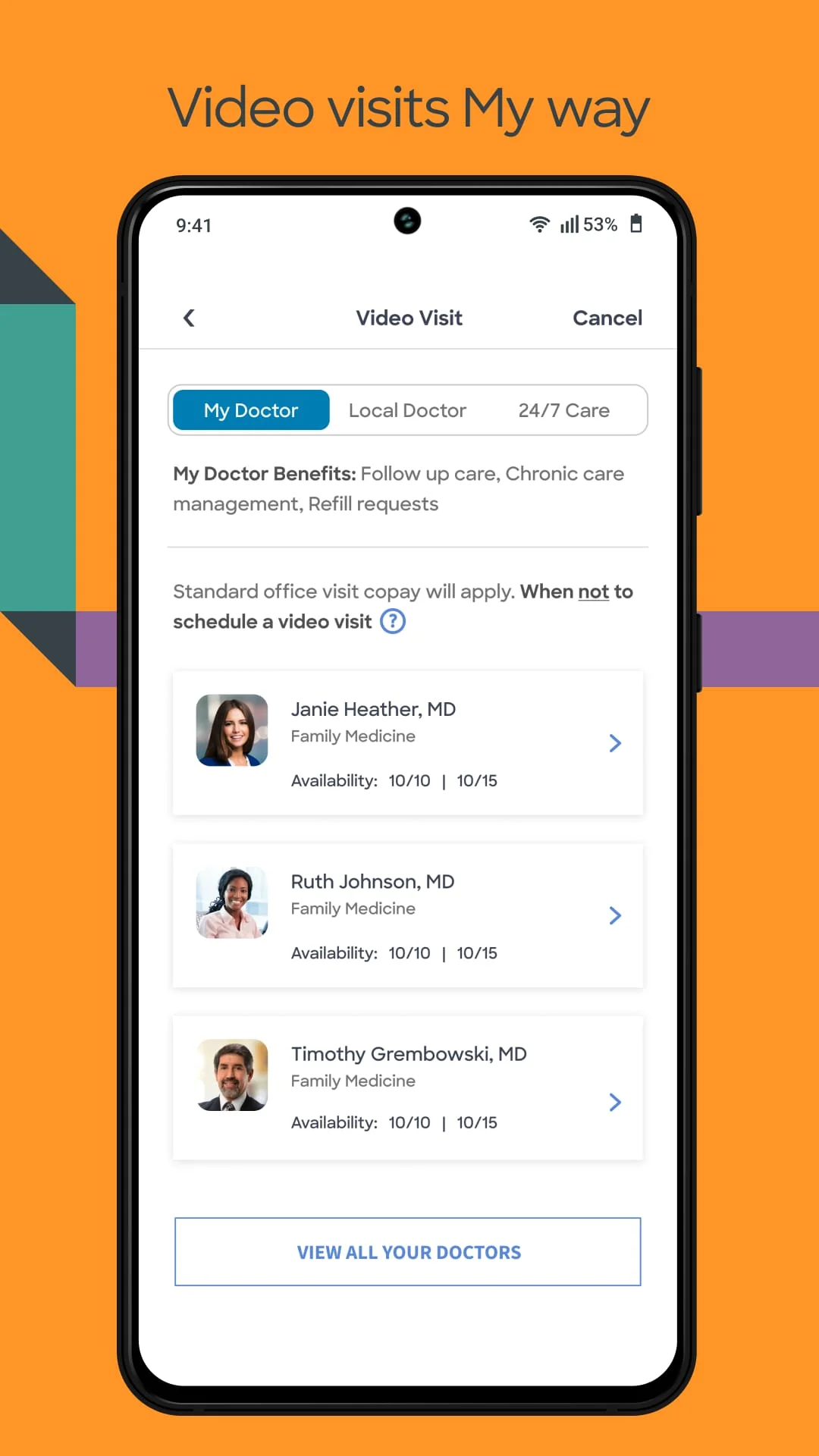MyBSWHealth Screenshot 3