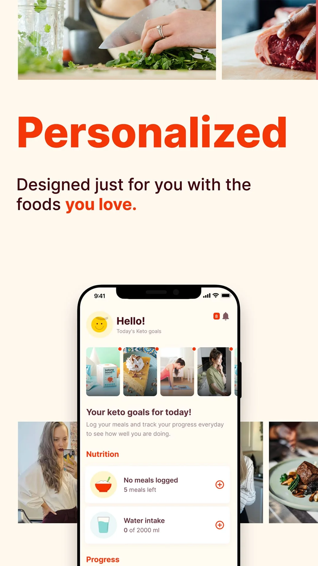 Keto Cycle: Keto Diet Tracker Screenshot 1