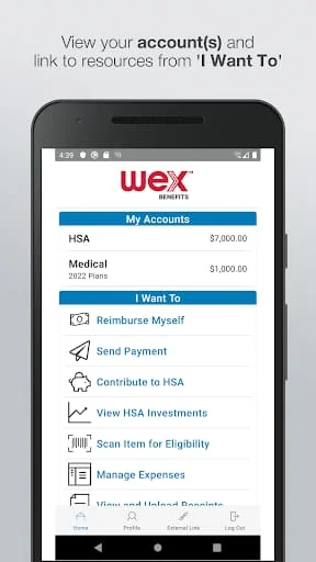 Benefits by WEX Screenshot 1