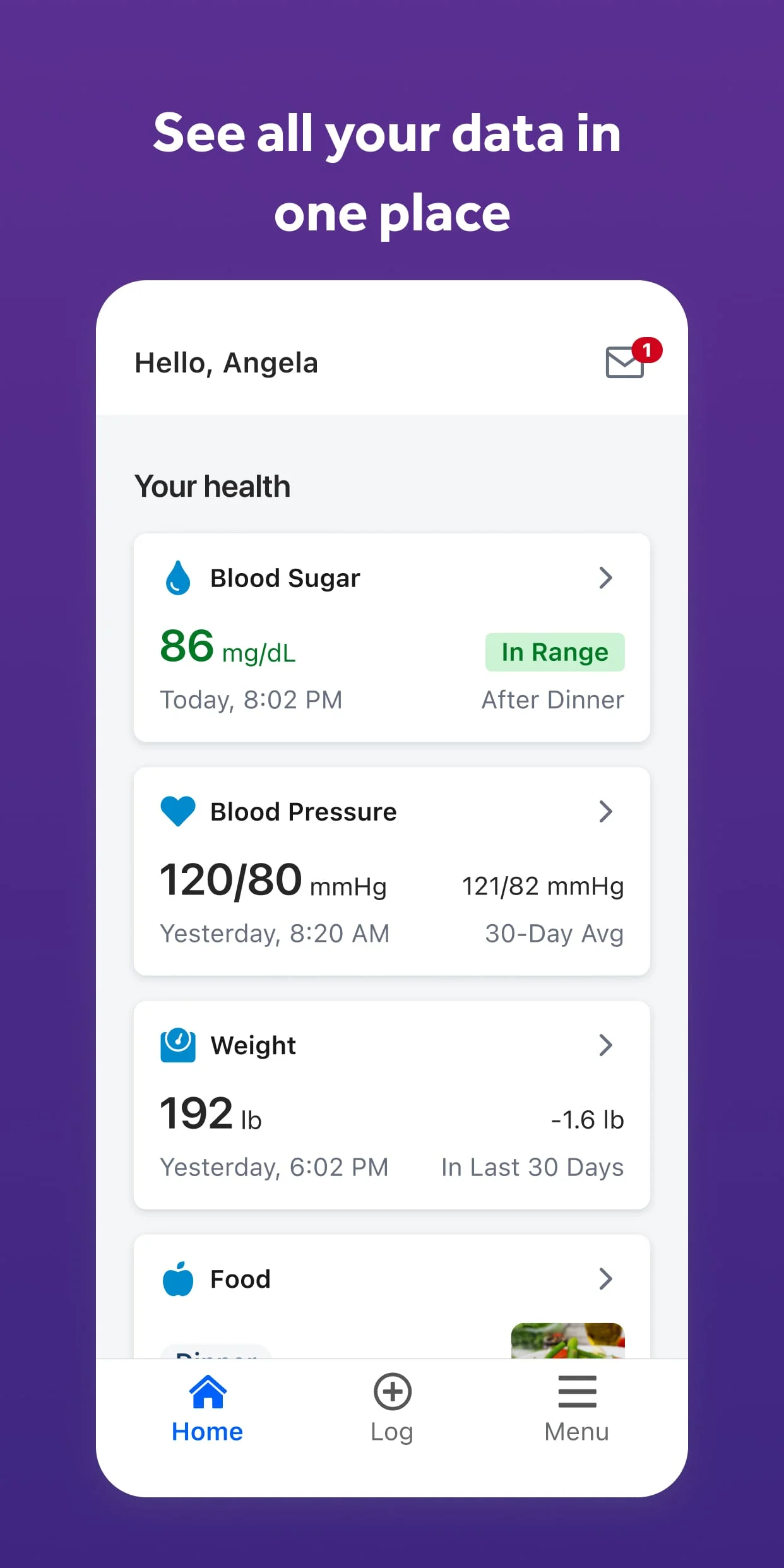 Livongo Screenshot 2