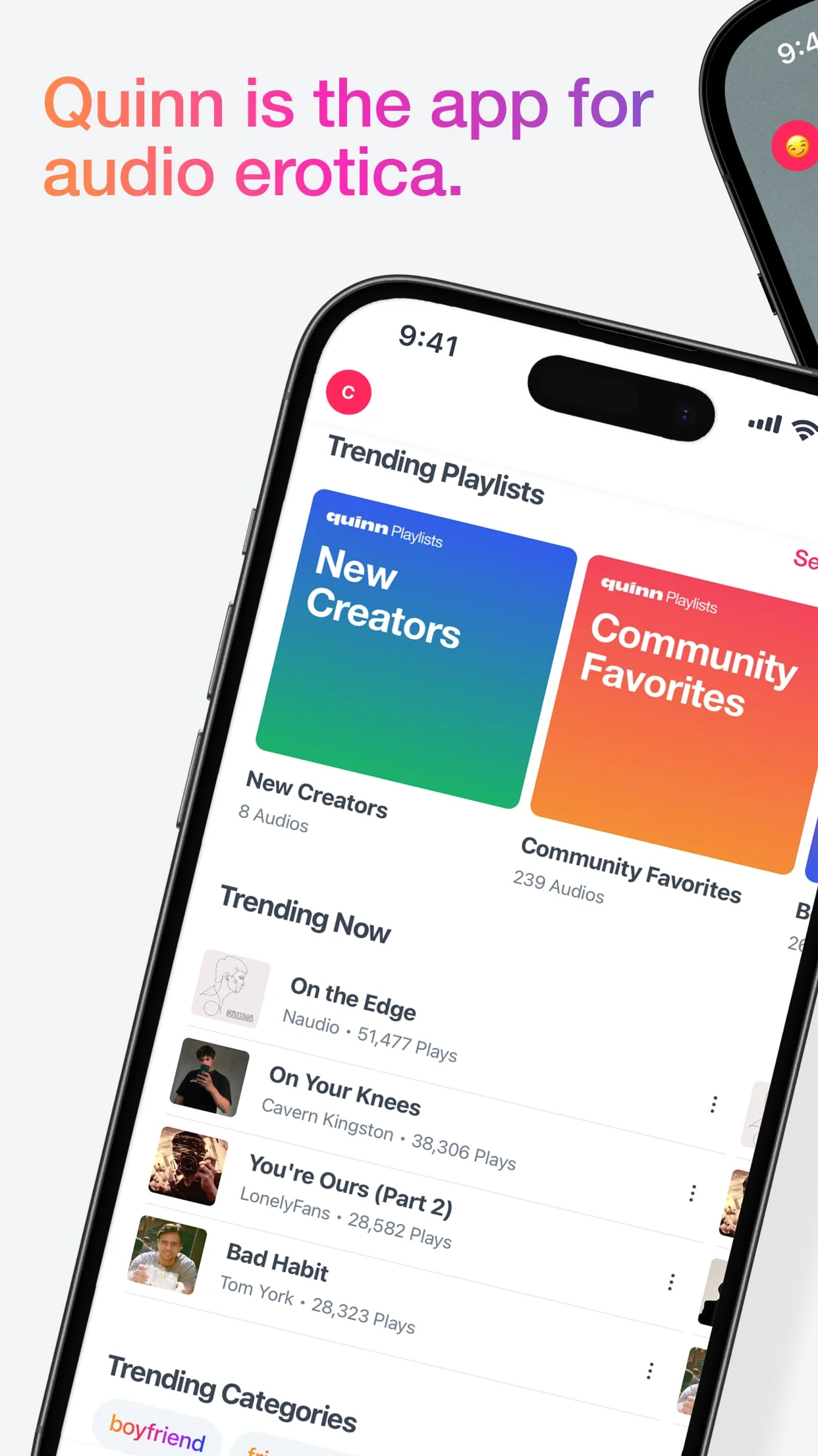 Quinn - Audio Stories Screenshot 1