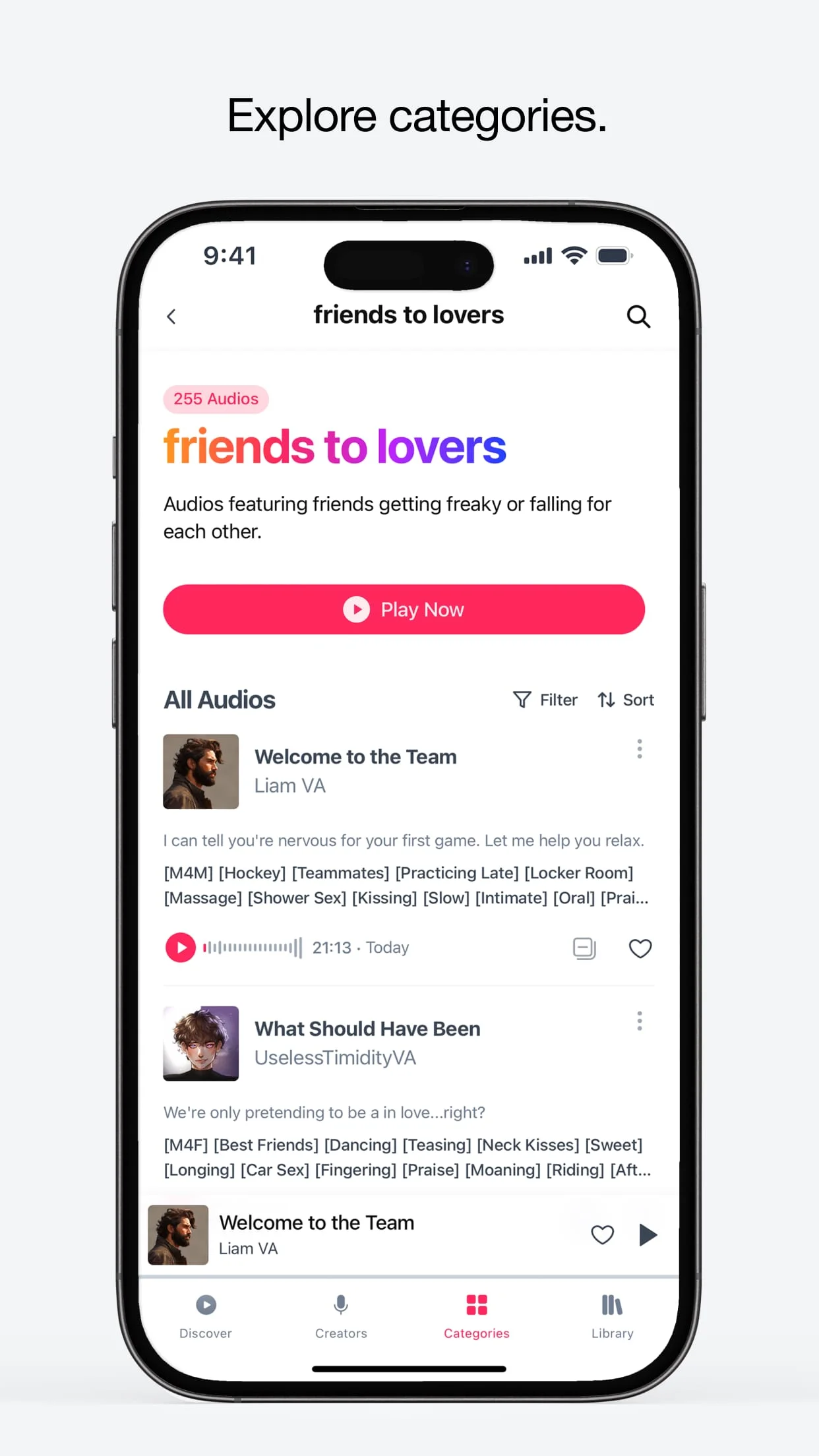 Quinn - Audio Stories Screenshot 3