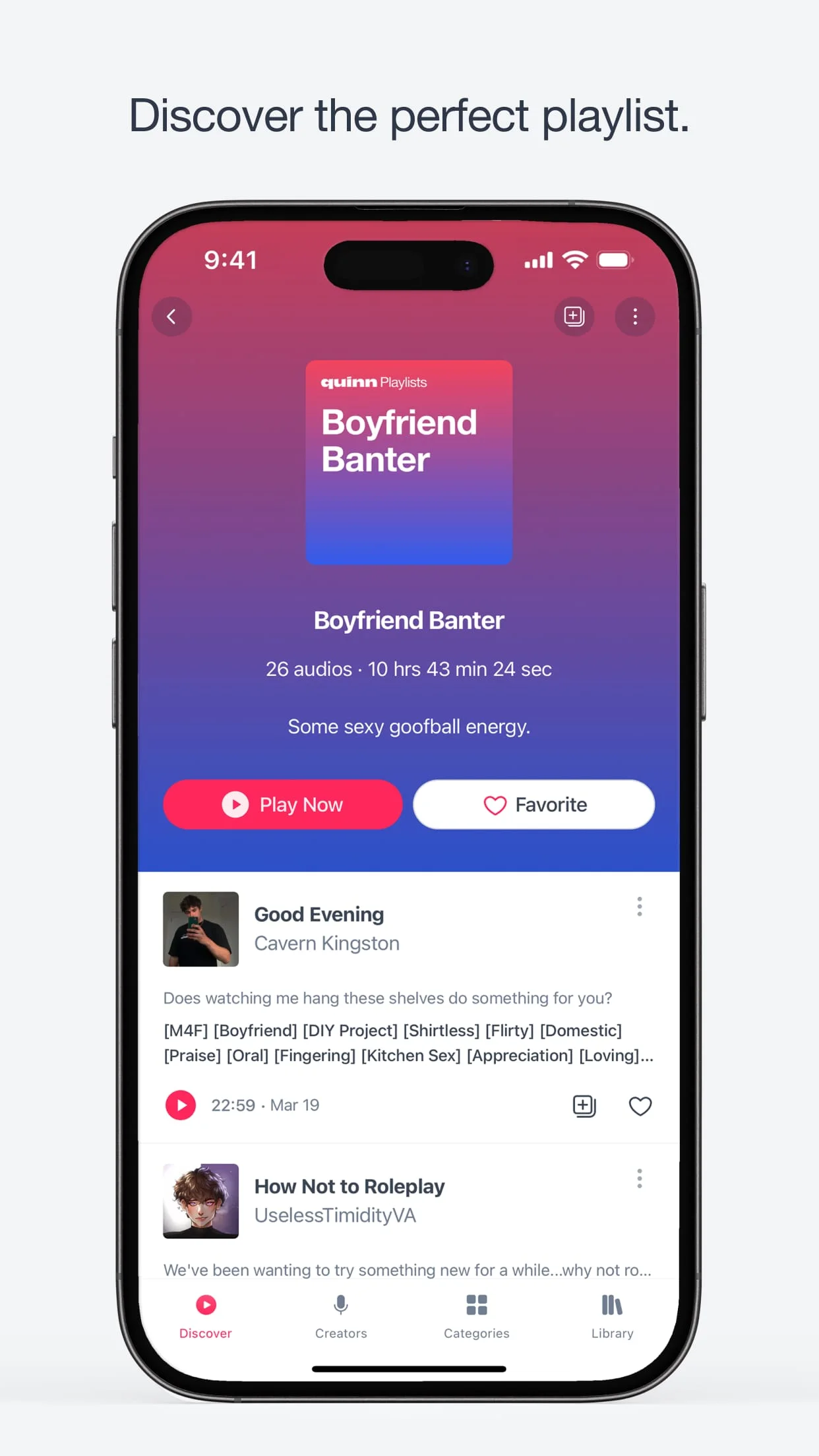 Quinn - Audio Stories Screenshot 4