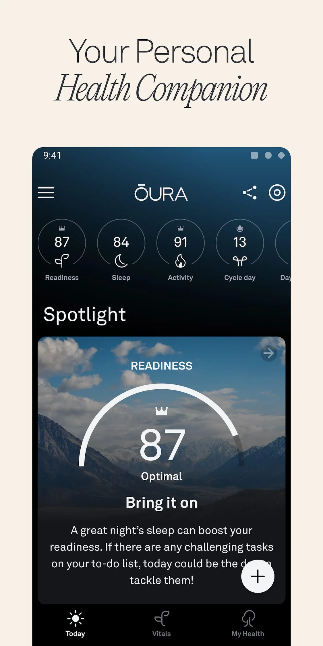Oura Screenshot 1