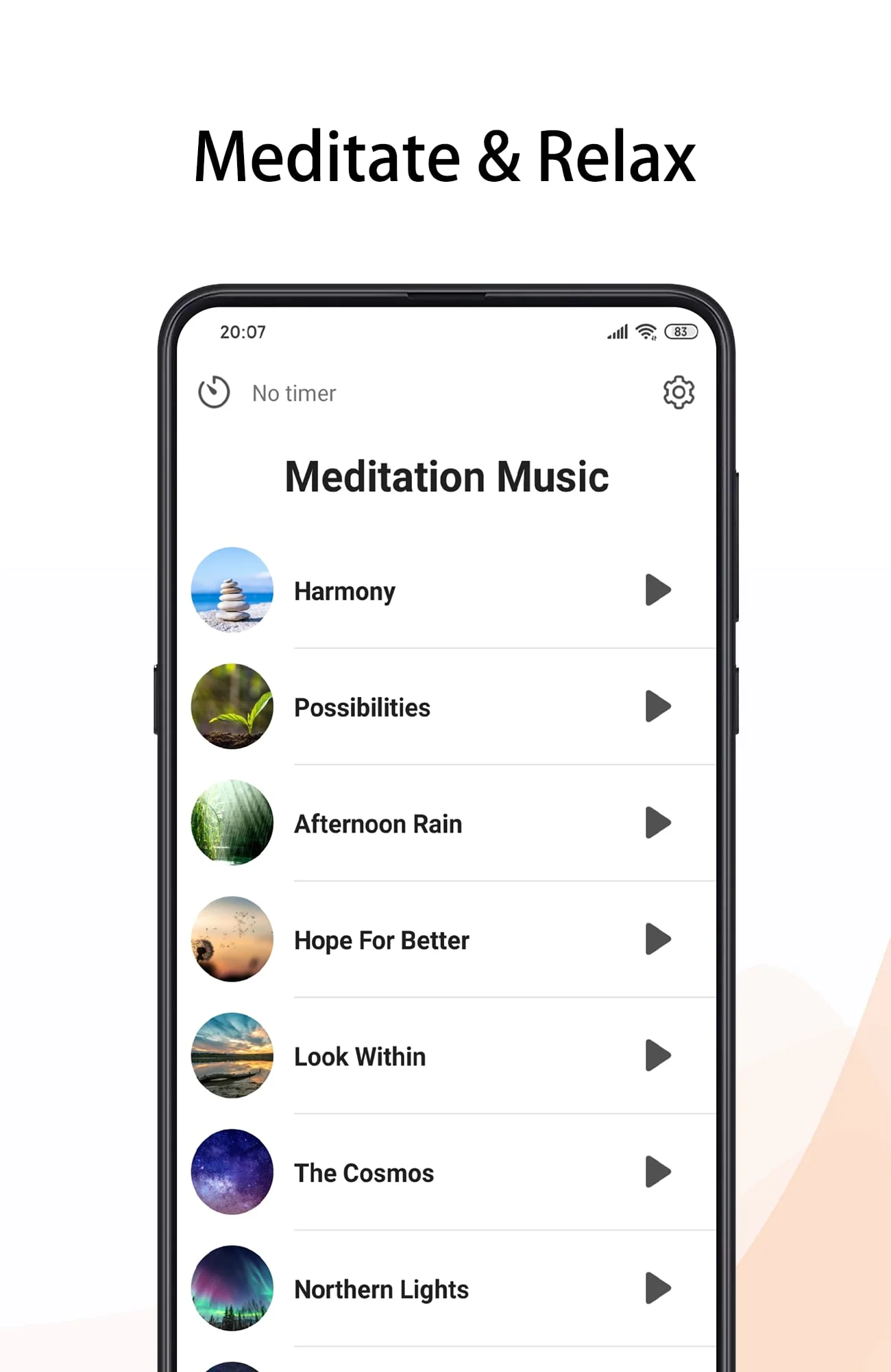 Meditation Music - meditate Screenshot 1