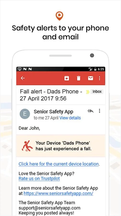 Senior Safety App Screenshot 4