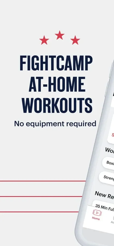 FightCamp Home Boxing Workouts Screenshot 1
