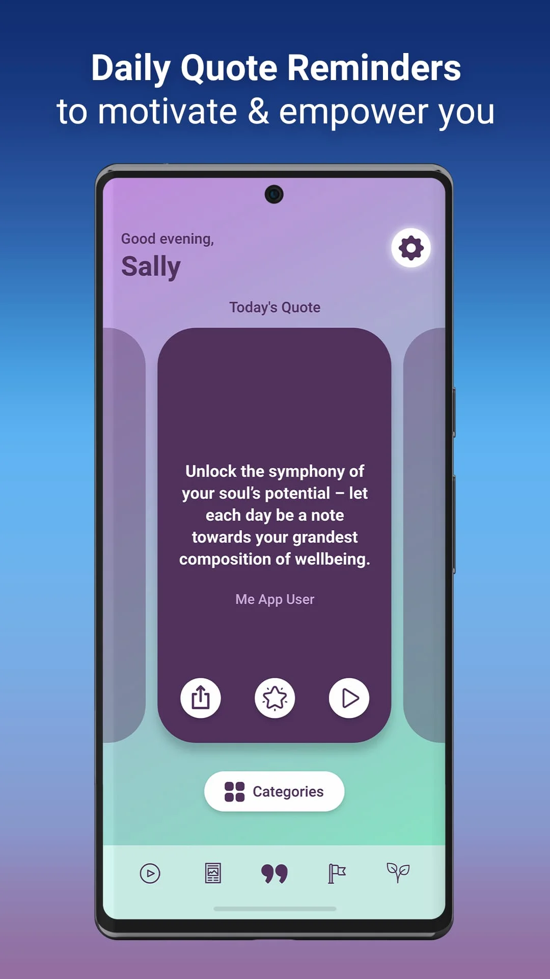 Me: Motivation & Wellbeing Screenshot 4