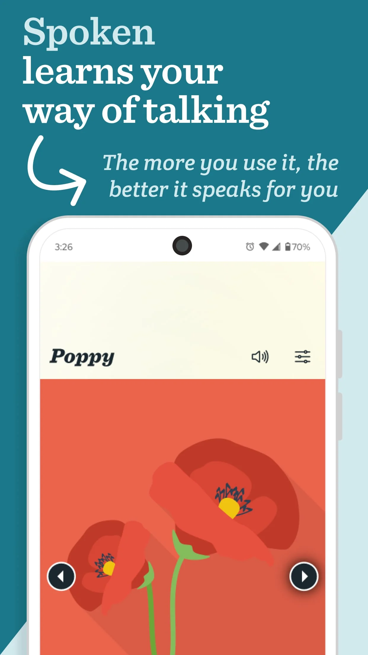 Spoken – Tap to Talk AAC Screenshot 2