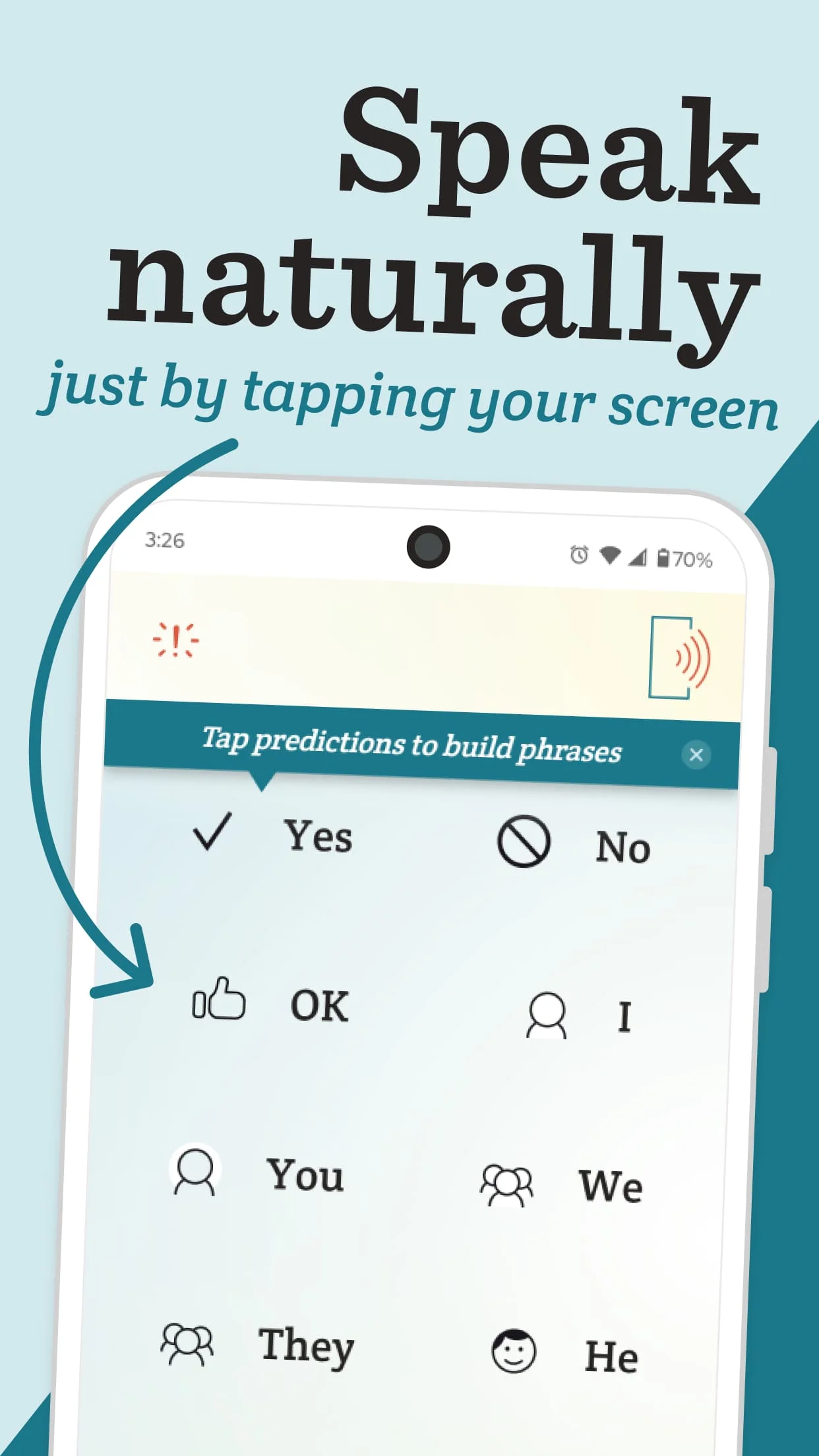 Spoken – Tap to Talk AAC Screenshot 3