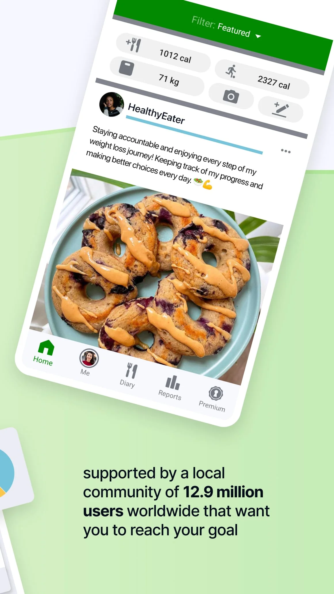 Calorie Counter by fatsecret Screenshot 2