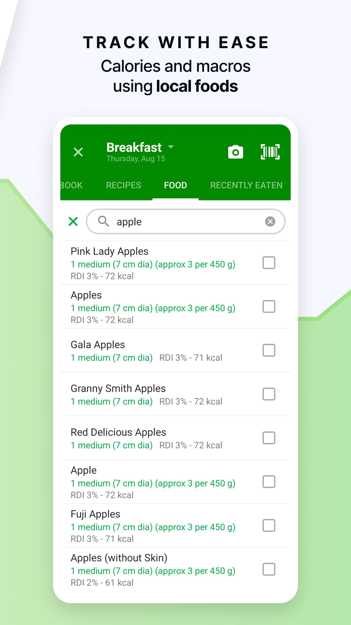 Calorie Counter by fatsecret Screenshot 3