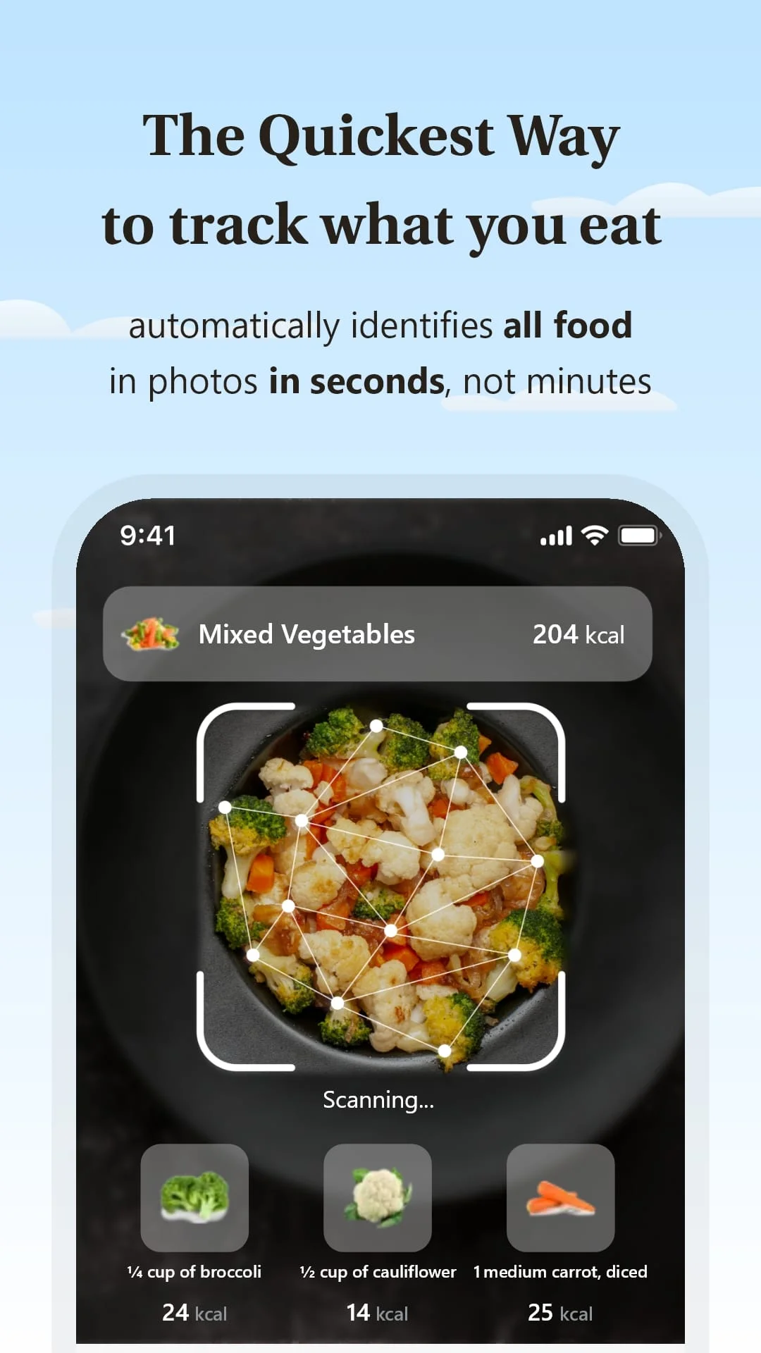 iEatBetter: Food Diary Screenshot 1