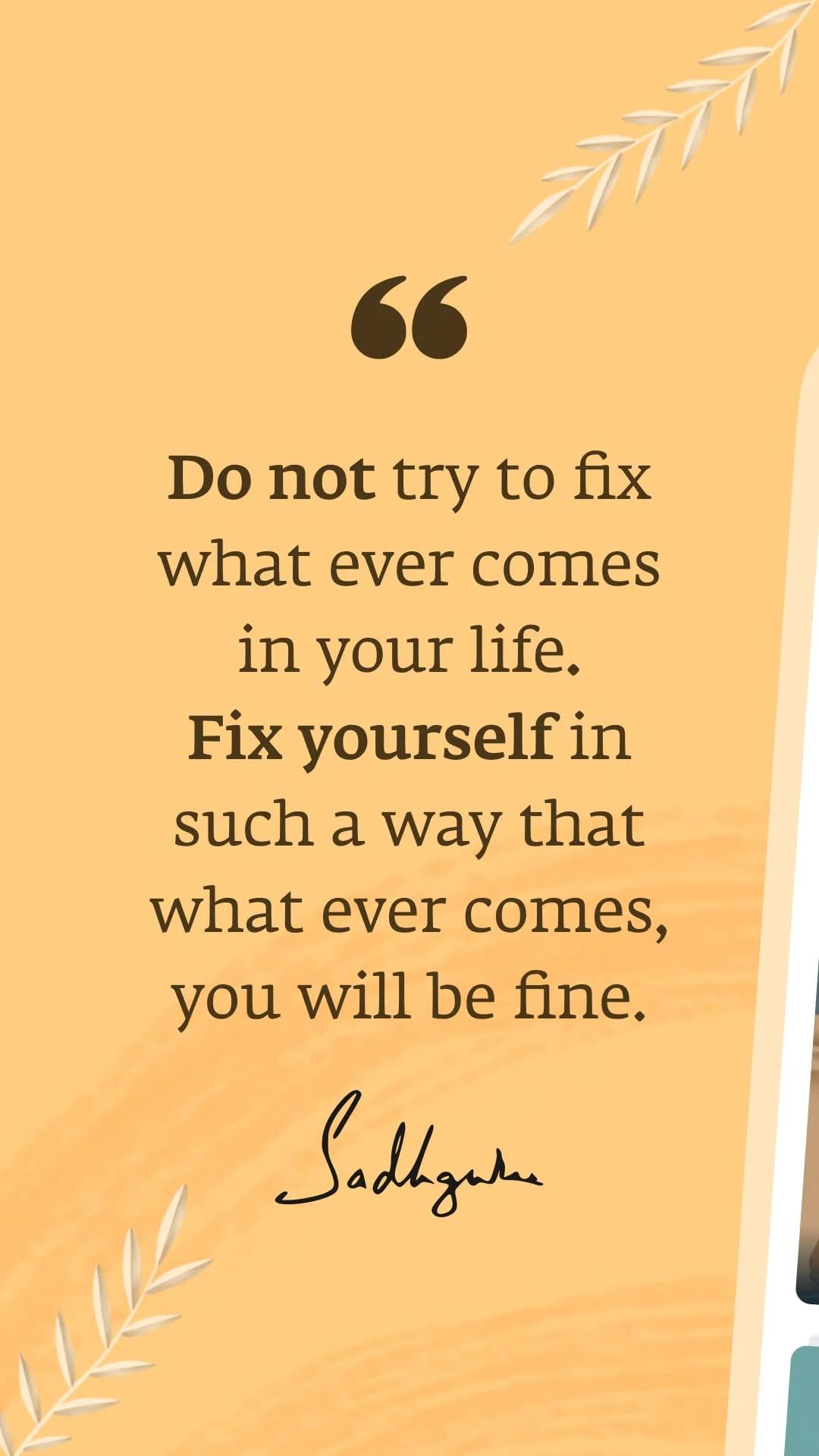 Sadhguru - Yoga & Meditation Screenshot 1