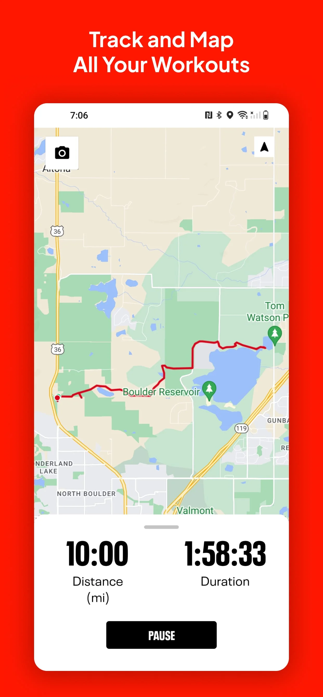 Map My Ride GPS Cycling Riding Screenshot 1