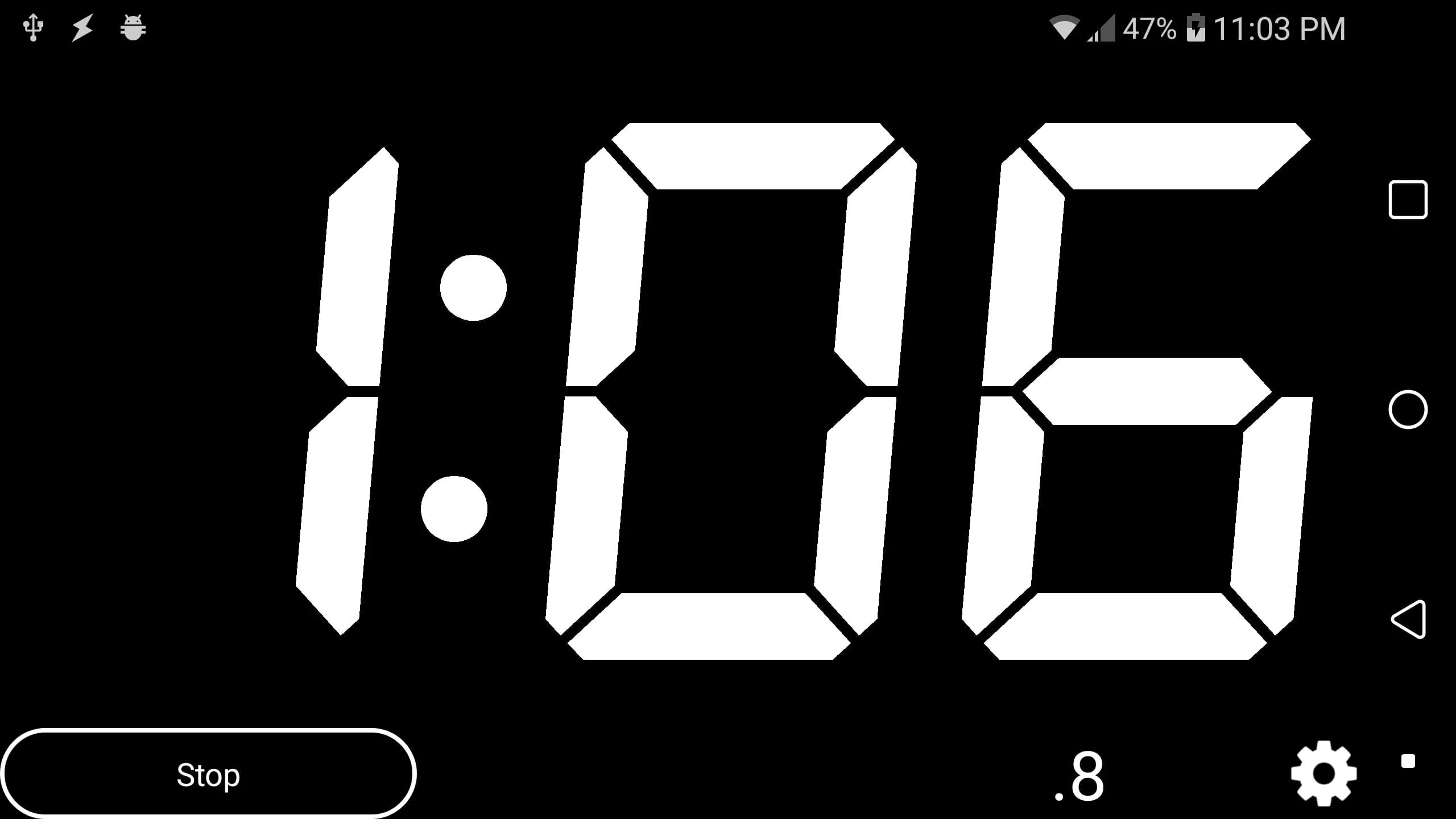 Giant Stopwatch Screenshot 3